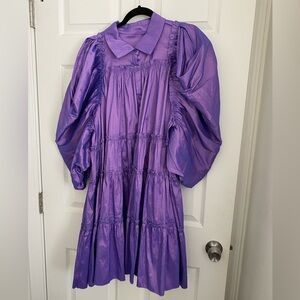 Dress Formal Silk like Dress